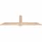 Ekena Millwork Eugene Smooth Timber Gable Bracket, Douglas Fir, 48"W x 16"H x 1 1/2"D x 3 1/2"F, 8/12 Pitch GBW048X16X0204EUG00SDF - alternate 2